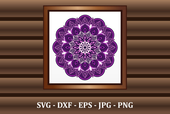 3D Multi-Layered Mandala SVG Cut Files