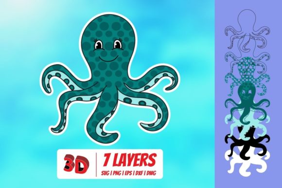 Bringing the Deep Sea to Your Craft Table: The Ultimate Guide to the 3D Octopus SVG