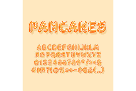 Evaluating the Pancakes Vintage 3d Vector Alphabet Set for Retro Design Projects