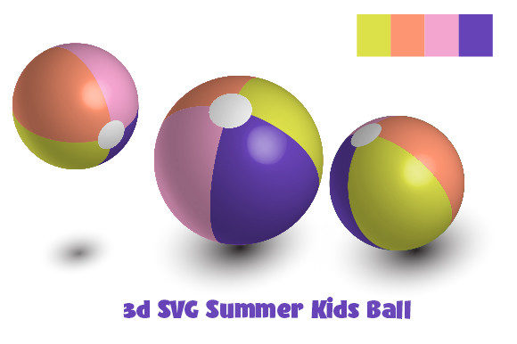 The Ultimate Guide to 3D SVG Summer Kids Ball Vector Assets for Modern Design